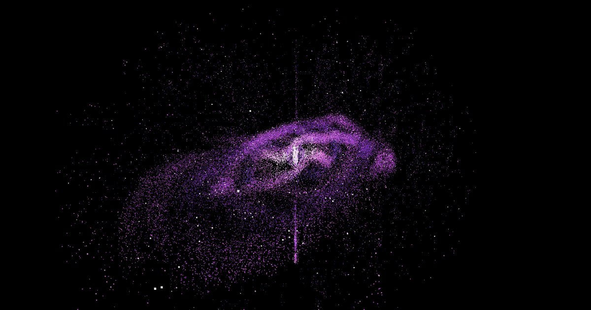 Cosmic Nebula Scene