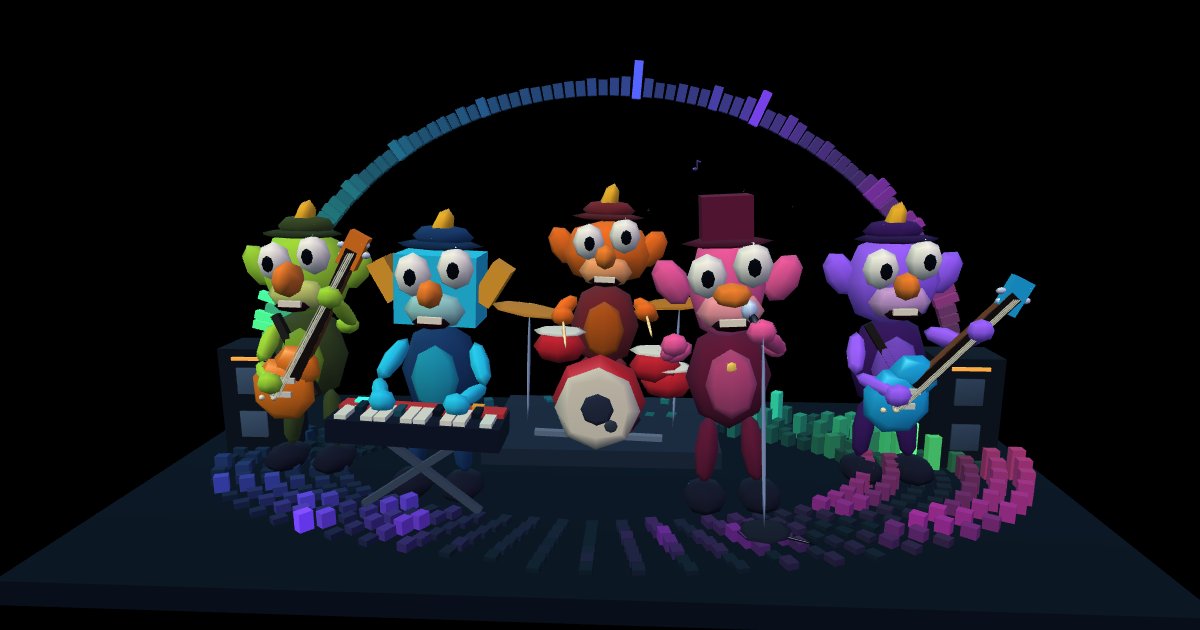 Banda 3D Divertida