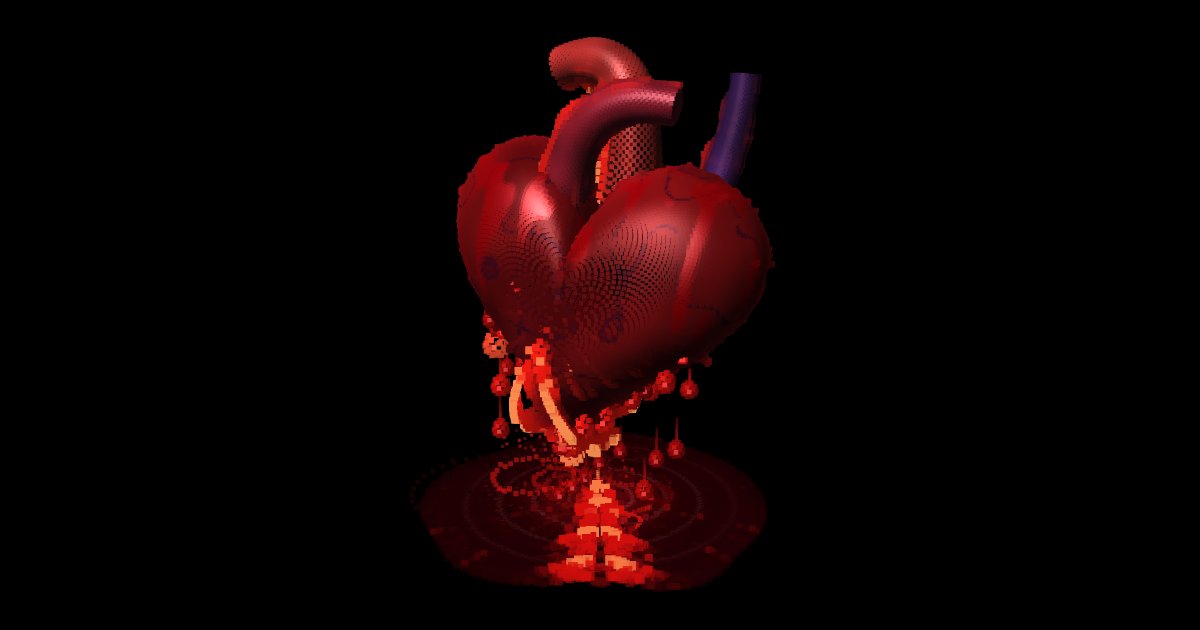 Pulsing Bleeding Heart